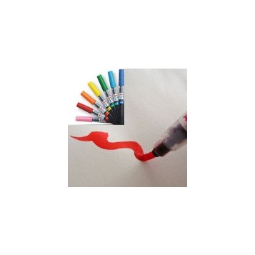 Rotulador Pincel Pentel Fudepen GFL Colores