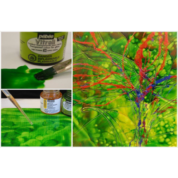 Pintura para cristal Pebeo Vitrail