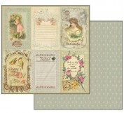 Papel Scrapbooking Stamperia SBB245