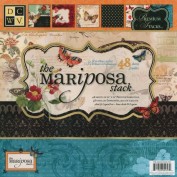 Papels Decorados Scrapbook The Mariposa Bloc