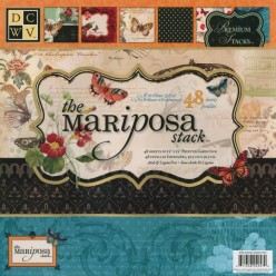 Papels Decorados Scrapbook The Mariposa Bloc