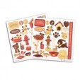Scrapbook Autoadhesivos Toga STF25