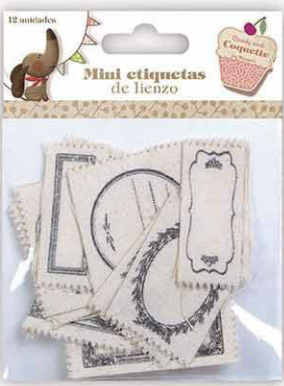 Candy & Coquette Mini etiquetas de Lienzo 11.003.07898.0