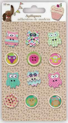 Candy & Coquette Adhesivos de Madera 11.013.08195.0