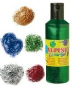 Témpera líquida Alpino 250 ml Glitter
