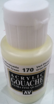Vallejo Fosforescente Acrylic Gouache ref170 35ml