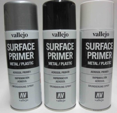 Imprimación Vallejo Aerosol GRIS 400 ml