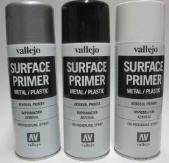 Imprimación Vallejo Aerosol GRIS 400 ml