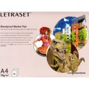 Bloc Letraset  Bleedproof Marker Pad A4