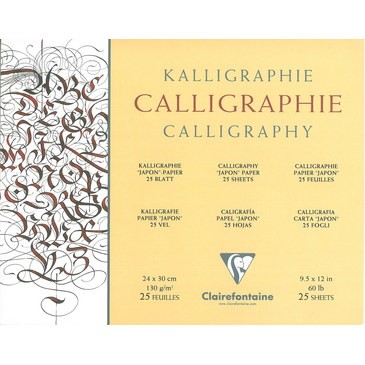 Bloc Caligrafia 24x30cm Clairefontaine 96439