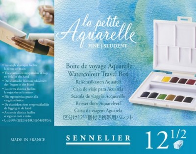 Caja Acuerelas Sennelier La petite Aquarelle N131680.00 12 1/2 godet