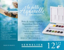 Caja Acuerelas Sennelier La petite Aquarelle N131680.00 12 1/2 godet