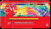Lapices Colores Caran d'Ache Supracolor Caja metálica 80 colores