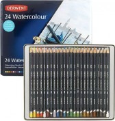 Derwent Watercolour 24 lápices de color acuarelables