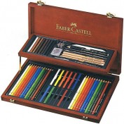 Caja Estuche de Madera Faber Castell  Art&Graphic Collection 110088