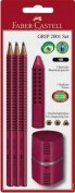 Faber Castell Set Grip 2001 Rojos