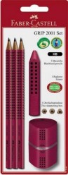 Faber Castell Set Grip 2001 Rojos