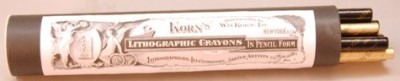 Lápiz litografico korn's