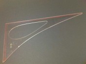 Cartabón Patronaje de Corte y Confección 60x30 cm 194561 E