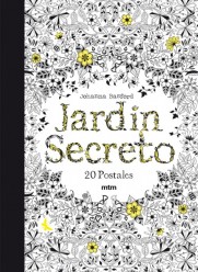 Libro Jardín Secreto 20 postales a5 (mtm ip)