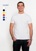 Camisetas de Colores Adulto 10 unidades - Rojo