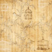 Fieltro Decorado Stamperia ST 02 30x30