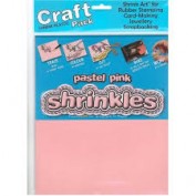 Plástico Mágico Shrinkles Rosa Pastel 6 hojas