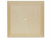 RELOJ CON CRISTAL DE PINO Cuadrado 7615