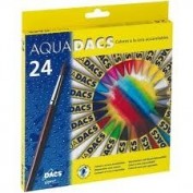 Caja 12 ceras Dacs acuarelables Alpino