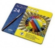 AquaDacs Colores a la cera Caja metálica 24 colores