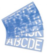 Plantilla letras Helix 100mm