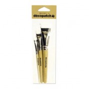 Set 3 pinceles Décopatch Pack 3PC