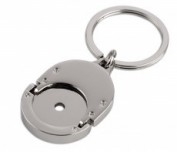 Llavero con ficha de carro de compra 2387