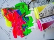 Acrílico Fluorescente Vallejo 1 litro