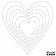 Plantillas Corazones Artemio 18002068