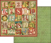 Papel Navidad Scrapbooking SBB304